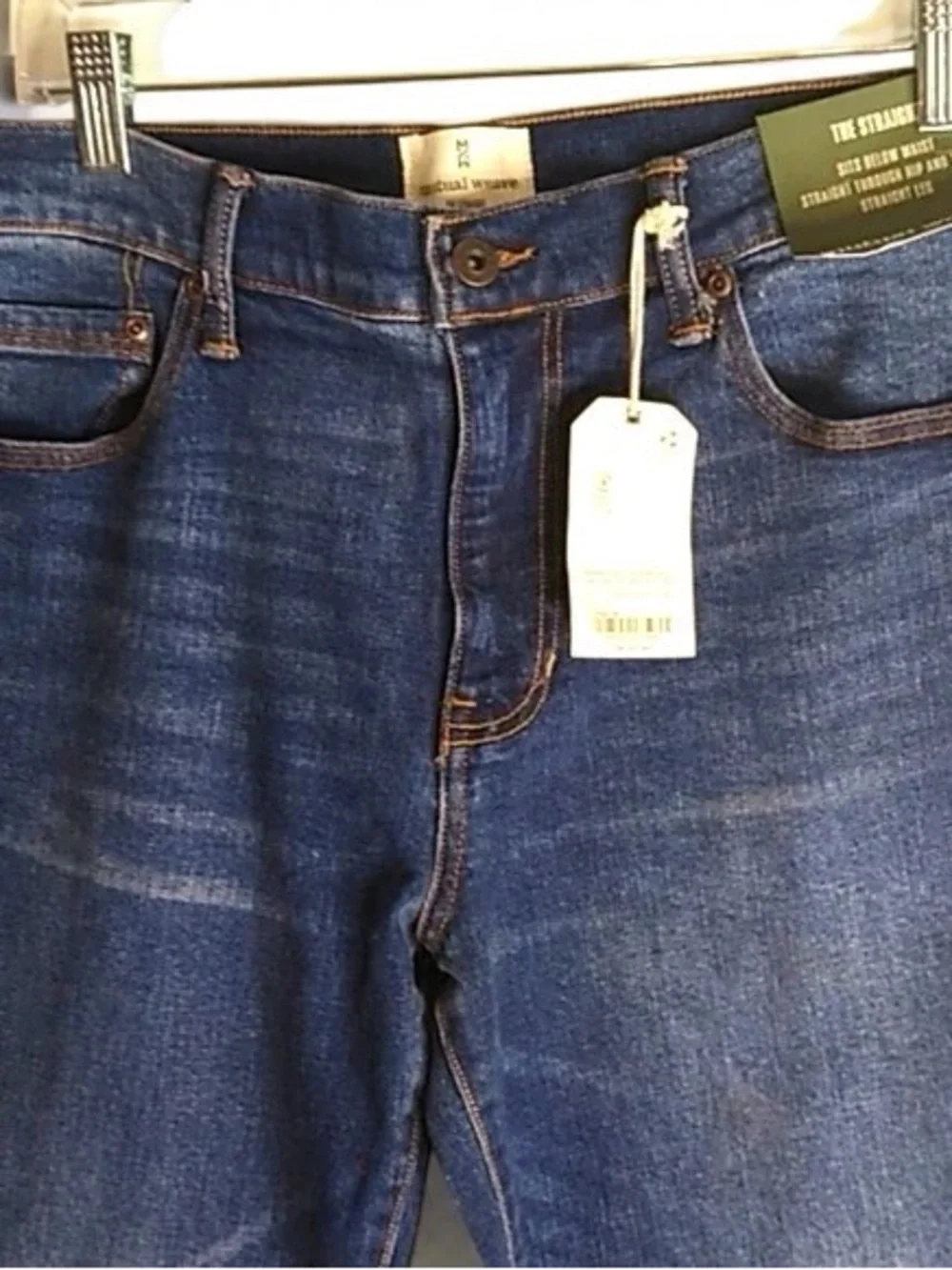 🌹Men's Straight-Leg Jeans in Deep Blue
